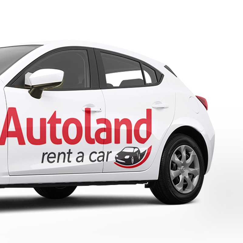 Autoland Rent a Car Talk To The Hand